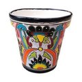 Avera Home Goods Avera Home Goods 185559 10 in. Cono Hand Painted Planter; Pack of 4 185559